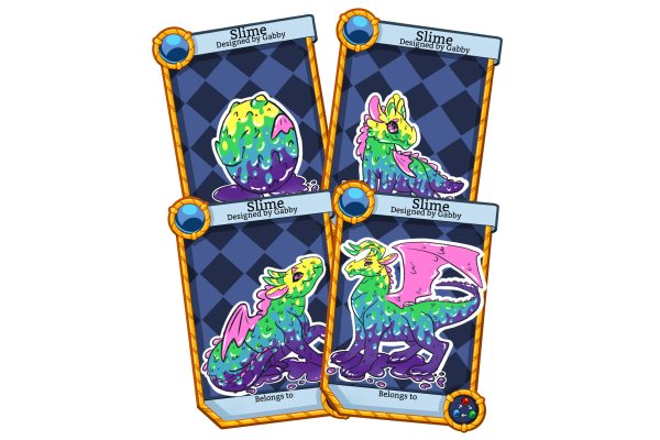reading dragons family pack of 4 cards